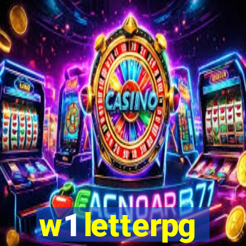 w1 letterpg